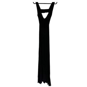 Black elegant maxi dress